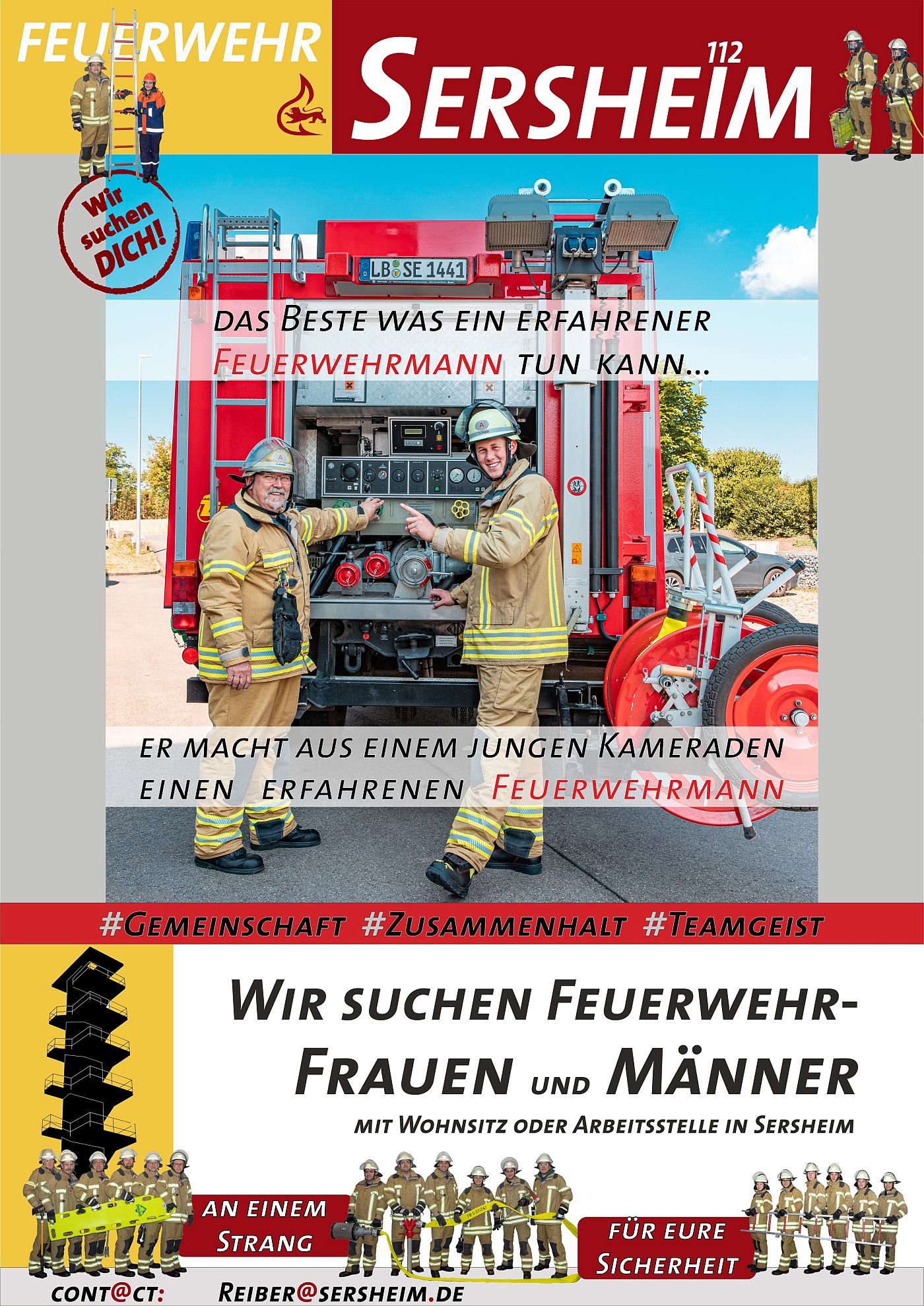 Die Feuerwehr sucht Nachwuchs