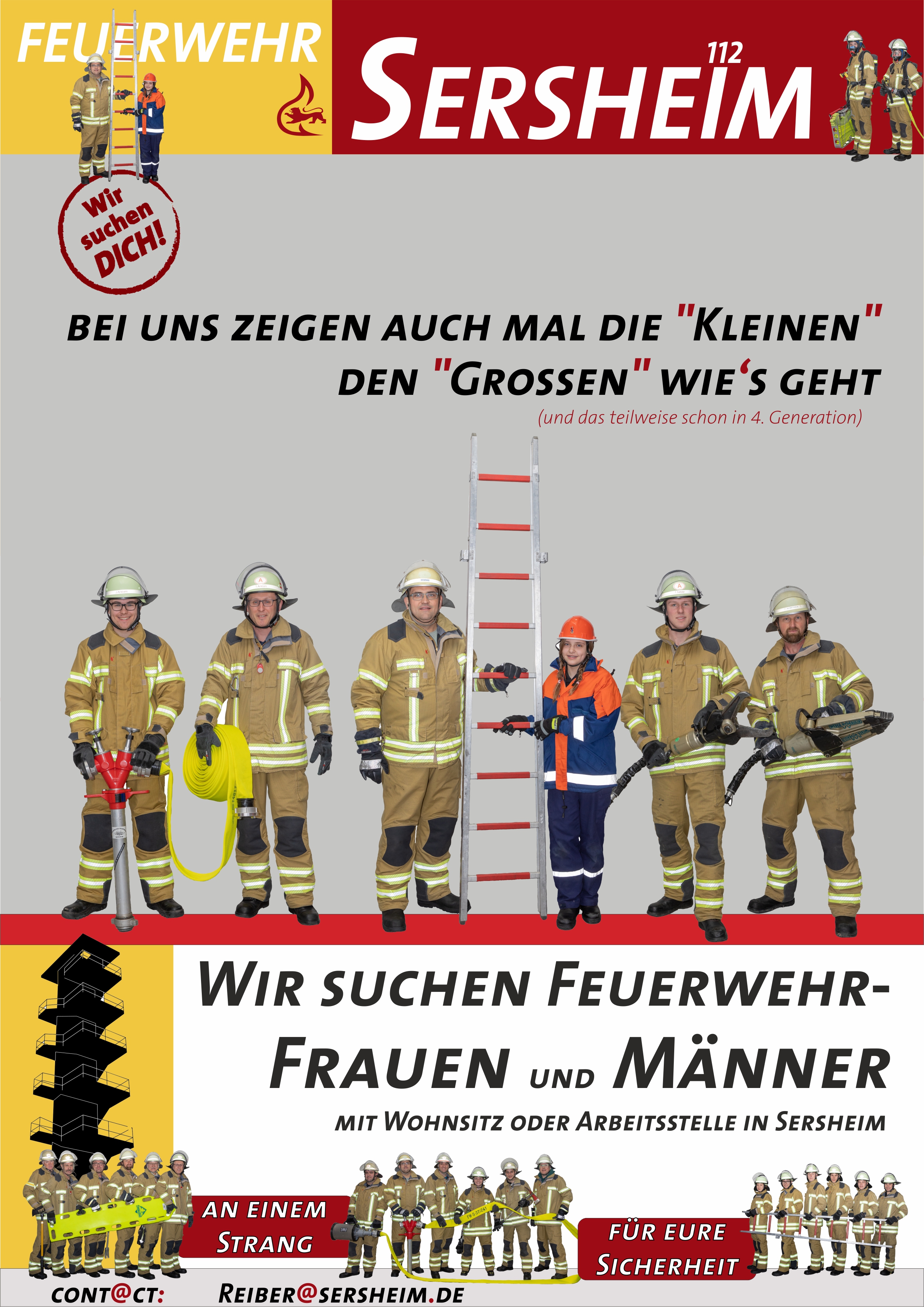 Die Feuerwehr sucht Nachwuchs